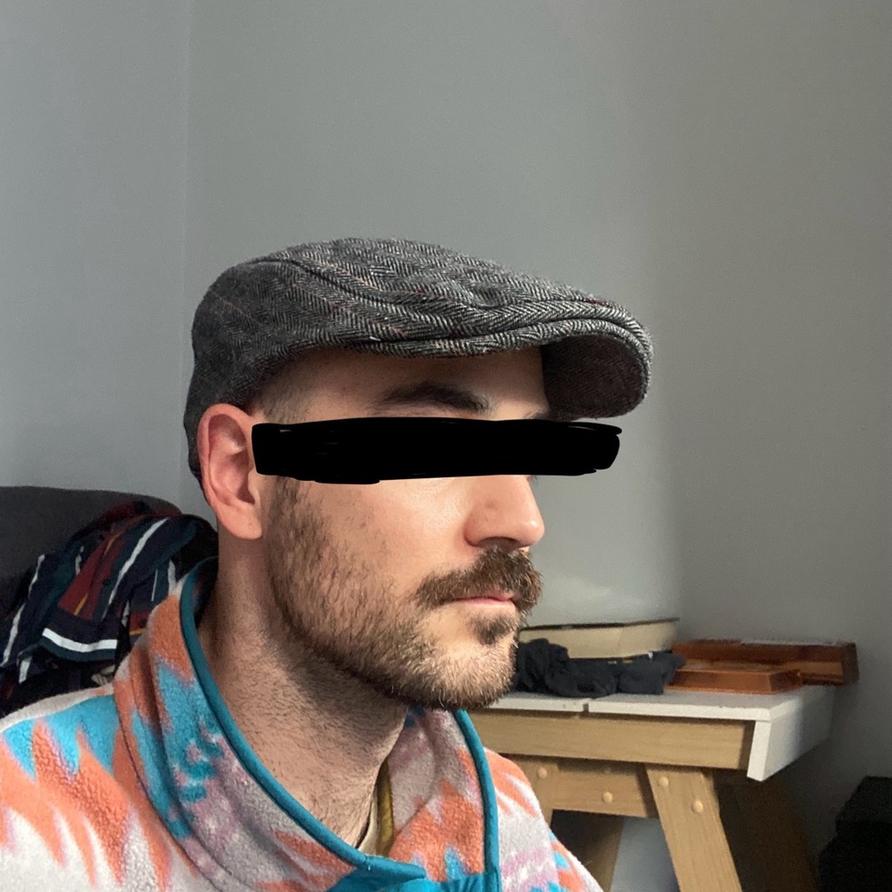 Men’s newsboy cap
